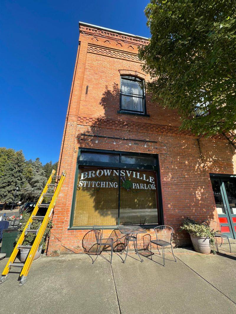 Stop 8: Brownsville, Foggy Time Capsule Main Street