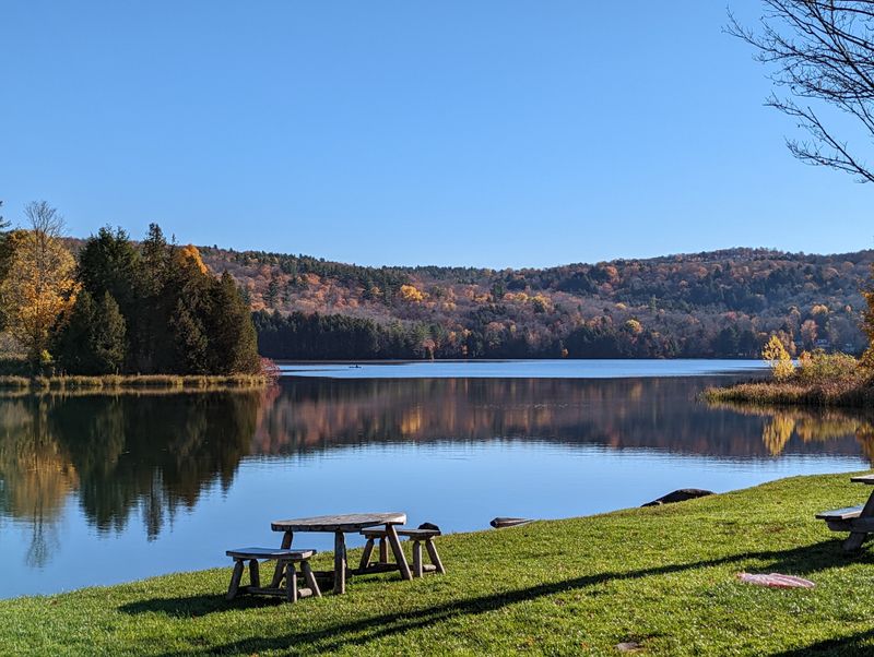 Barnard, Small Lakes, Big Snowbanks, And A Tiny Winter Center