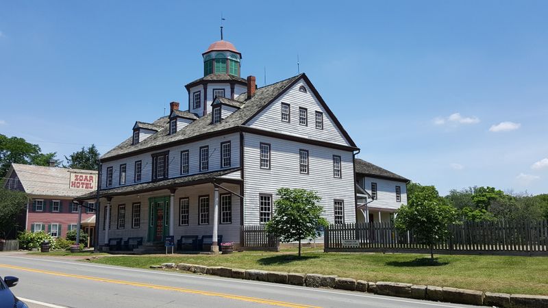 The Historic Zoar Hotel as a Central Landmark