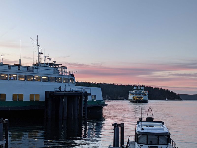 Friday Harbor Ferry Landing Calm