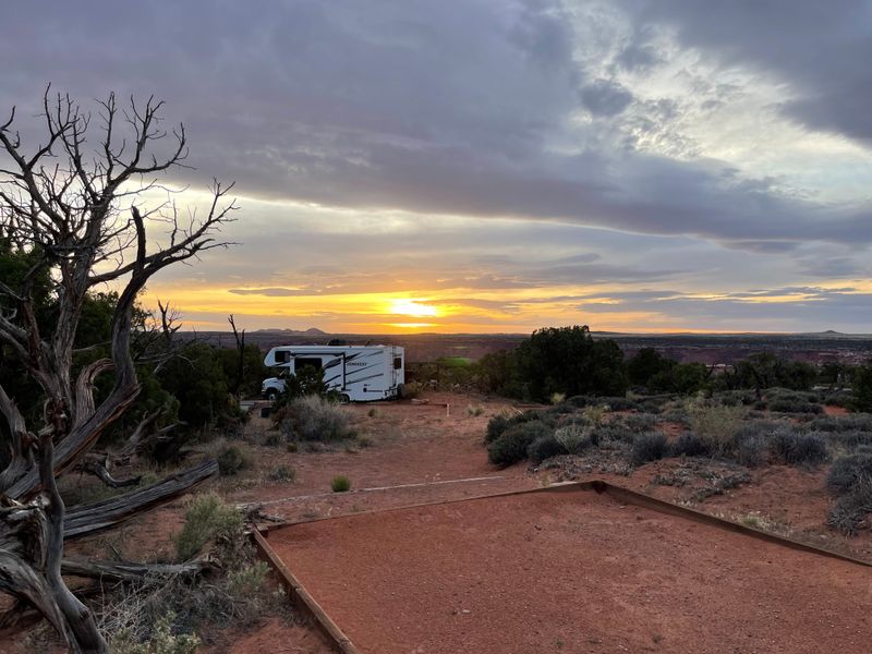 Camp under big skies at Kayenta and Wingate