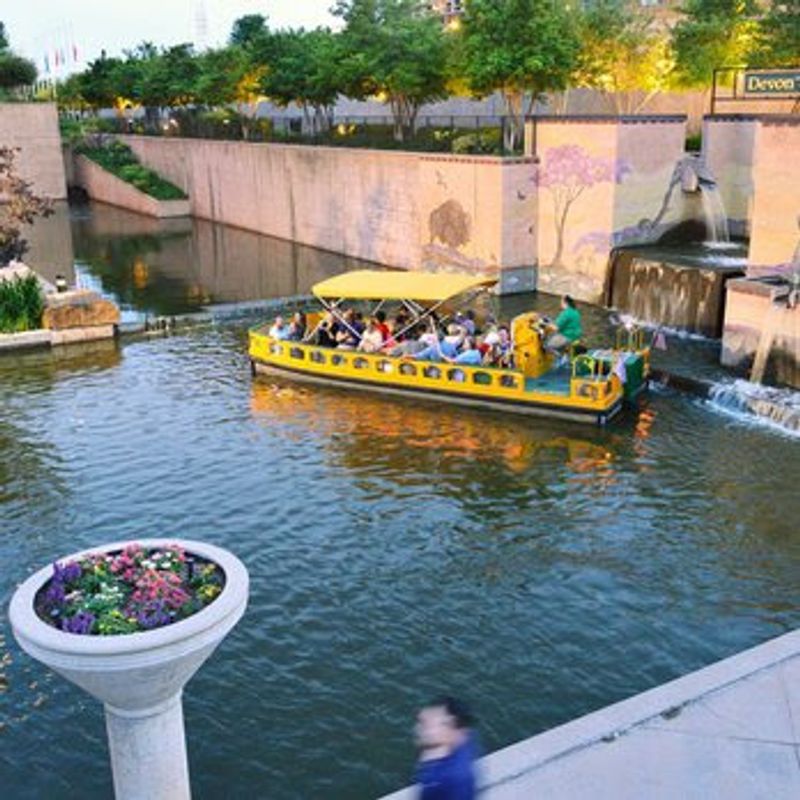Oklahoma City Bricktown Canal Holiday Lights Stroll