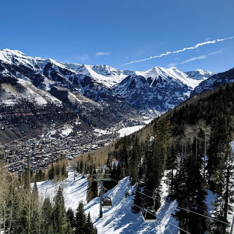 The Free Gondola to Mountain Village