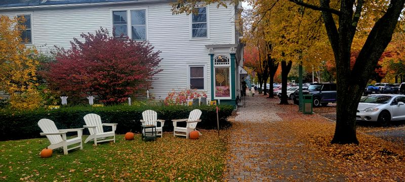 The Red Lion Inn, A Porch With A Past
