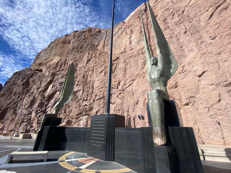 Winged Figures Of The Republic At Hoover Dam
