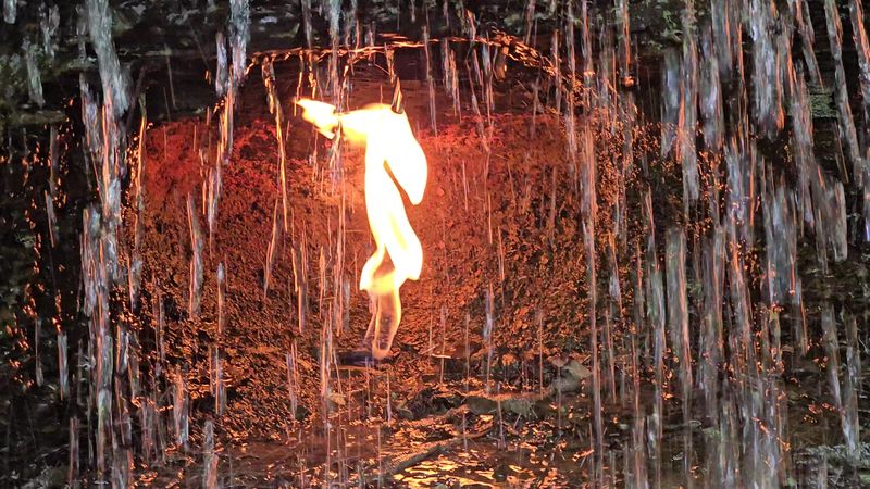 The Eternal Flame Falls