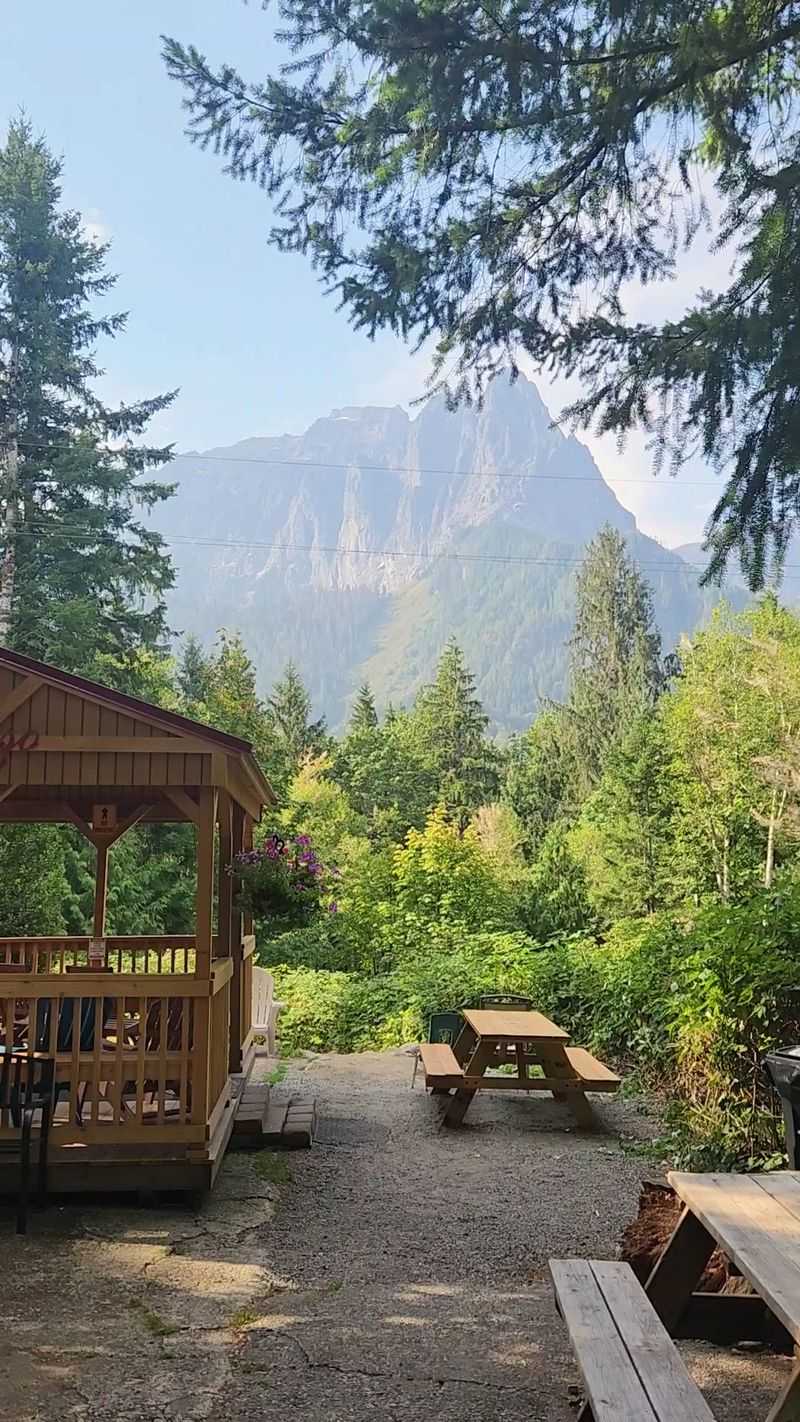 A Cabin Café Surrounded by Washington’s Misty Peaks