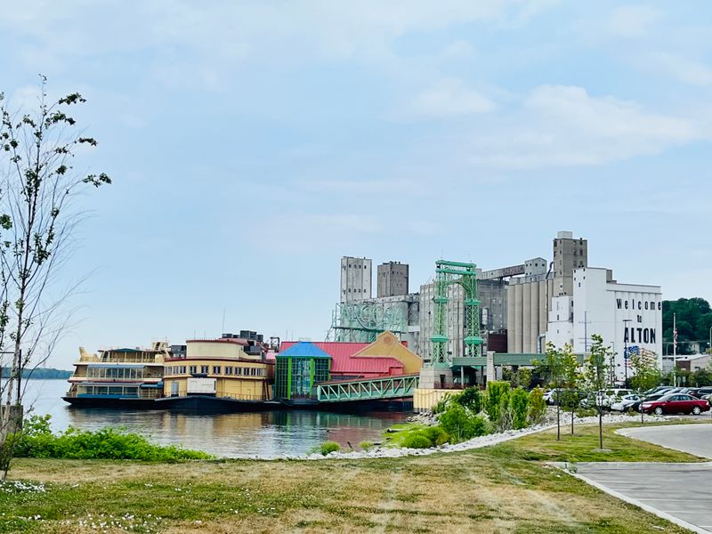 Former Industrial Buildings That Hold Their Nighttime Shape