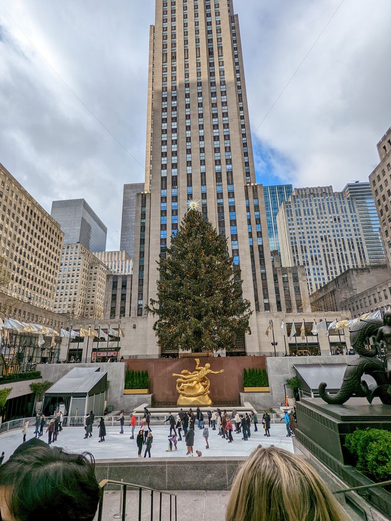 Skating Under the Tree and Winter Magic