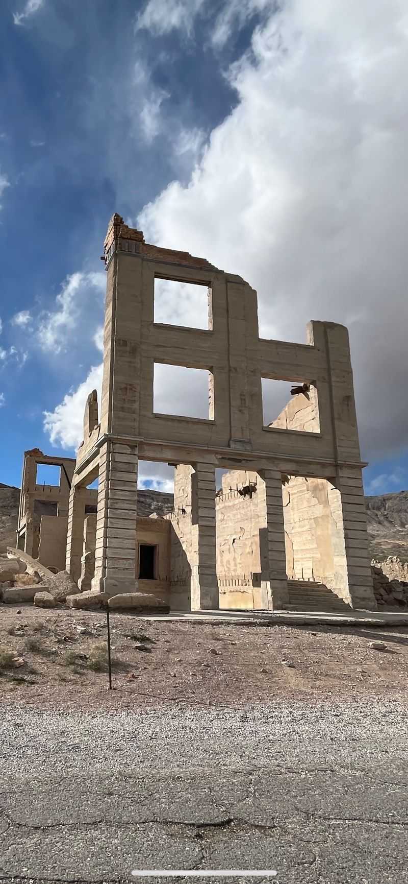 Architectural Ghosts Standing Against Time