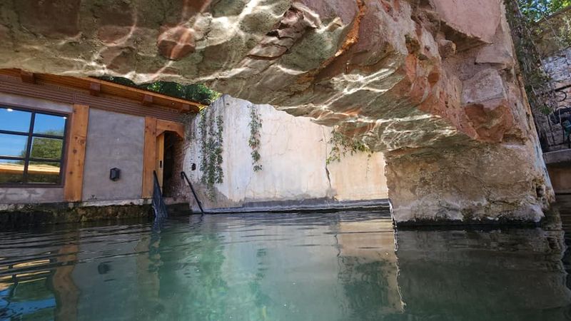 Warm waters and sandstone charm downtown