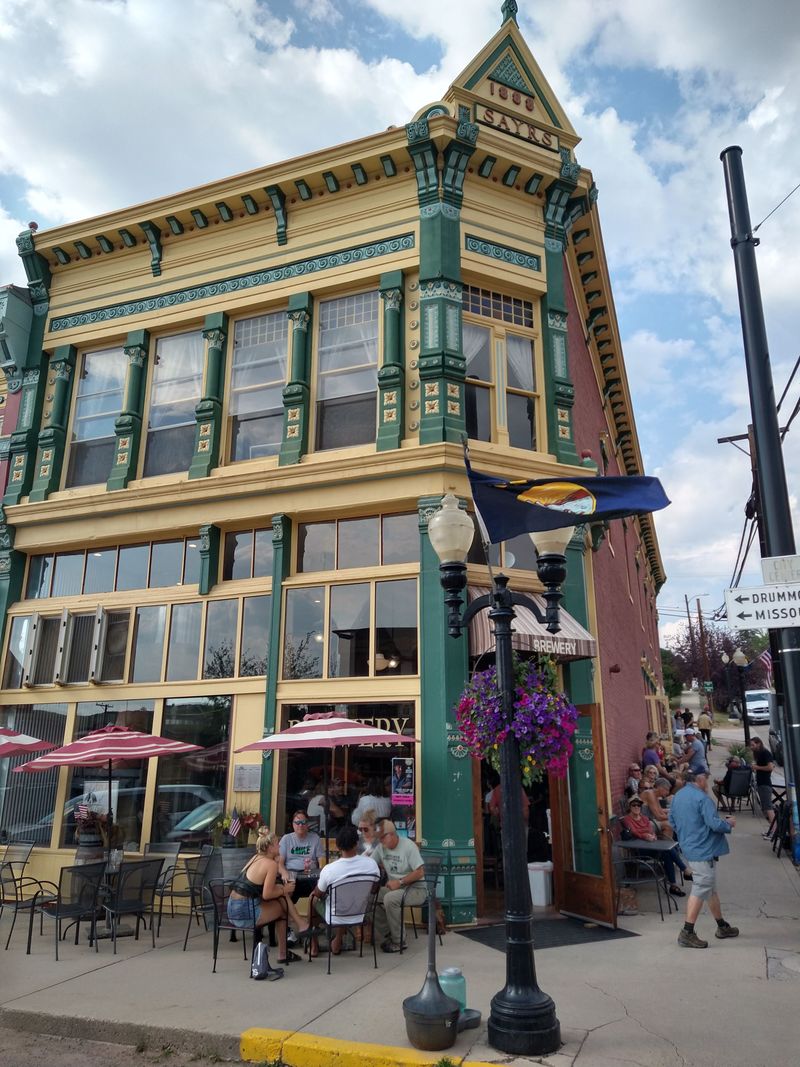 Philipsburg Brewing Company and Ice Cream Parlor Setting