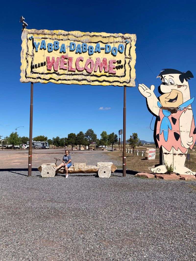 Flintstones Bedrock City at Raptor Ranch