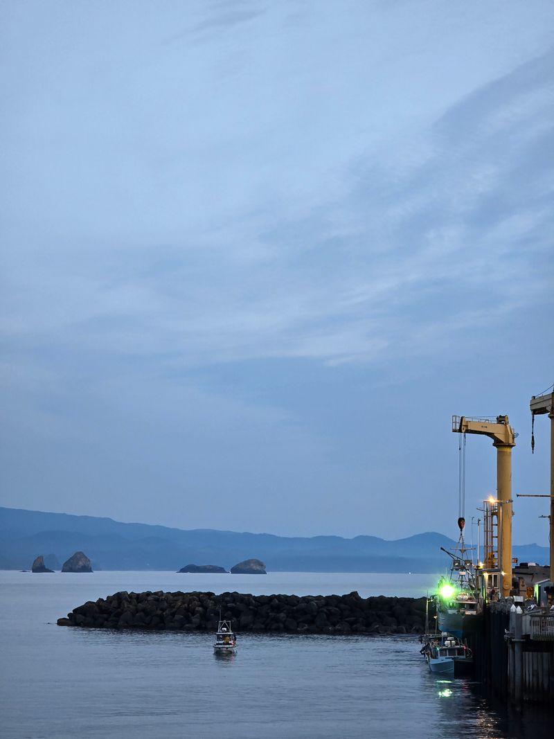 The working port and its iconic dolly dock