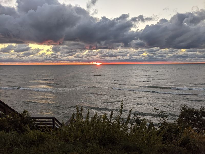 Oval Beach sunsets that glow like a painting