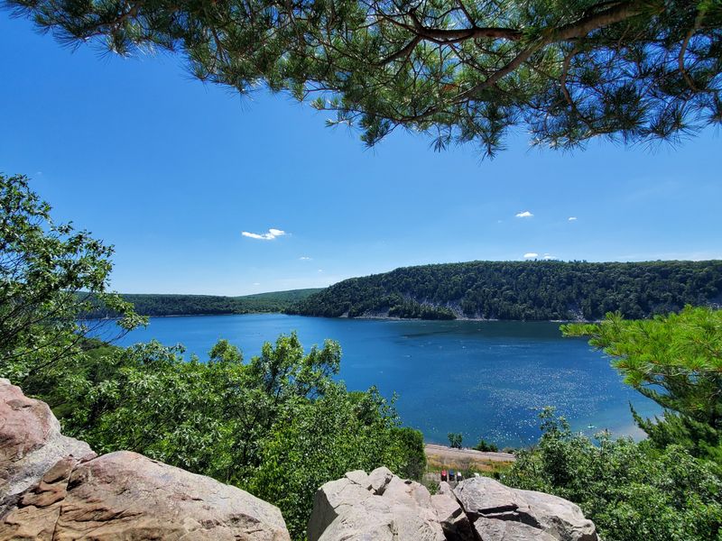 Towering Quartzite Bluffs That Define the Landscape