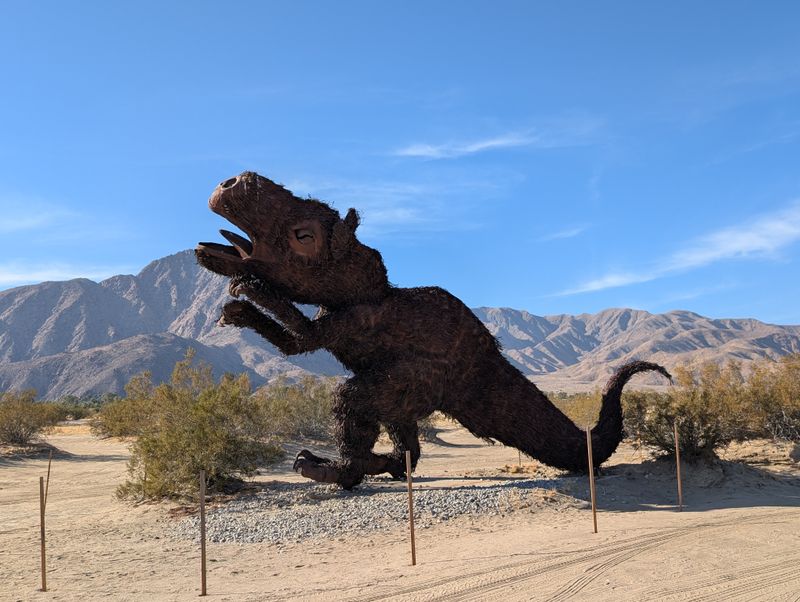 Borrego Palm Canyon trail and bighorn chances