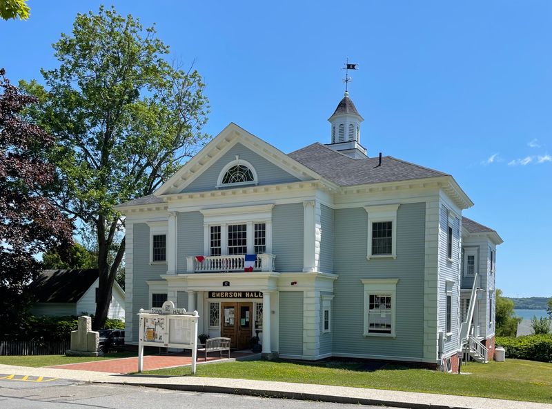 Emerson Hall and Town Green