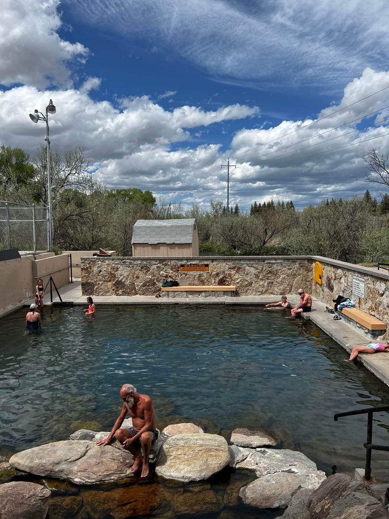 Soak in Natural Hot Springs at Saratoga