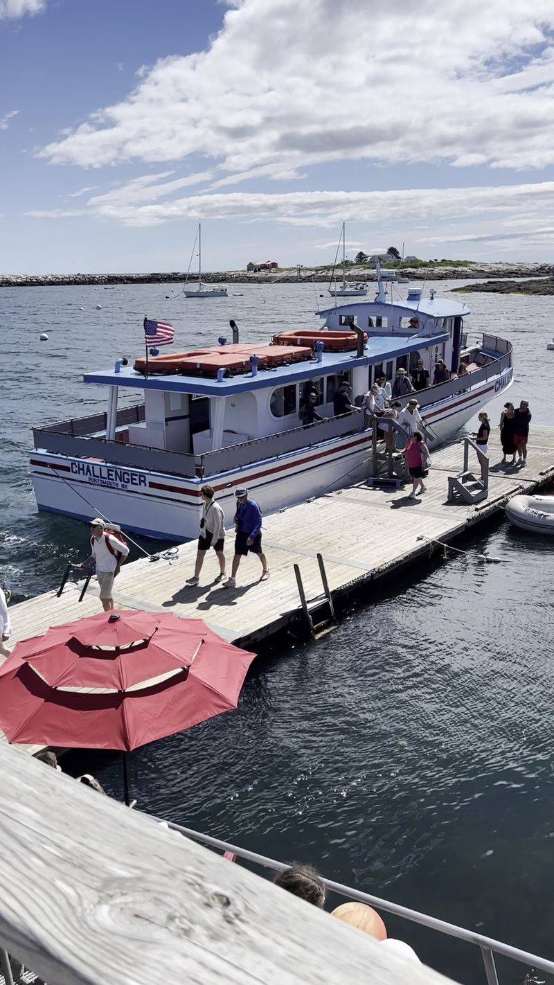 Isles of Shoals by Seasonal Ferry