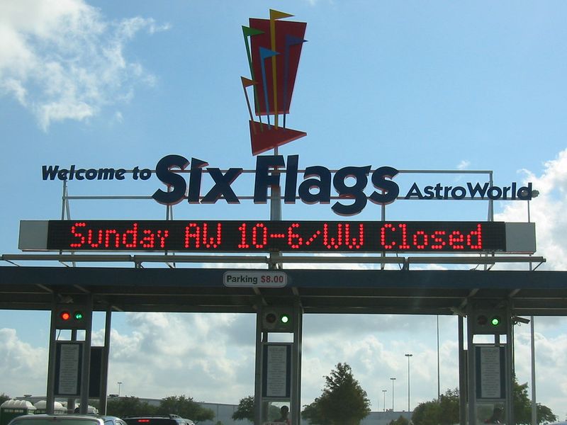 Astroworld in Houston