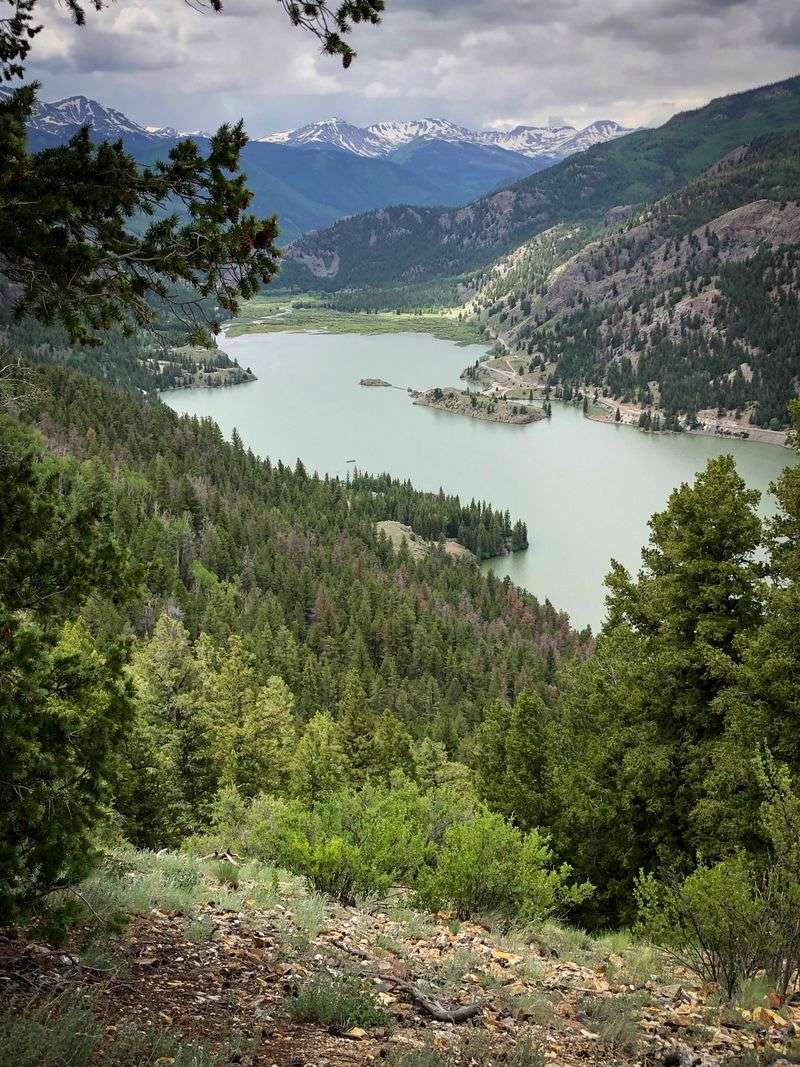 A Secluded Mountain Basin Tucked Deep in the Rockies