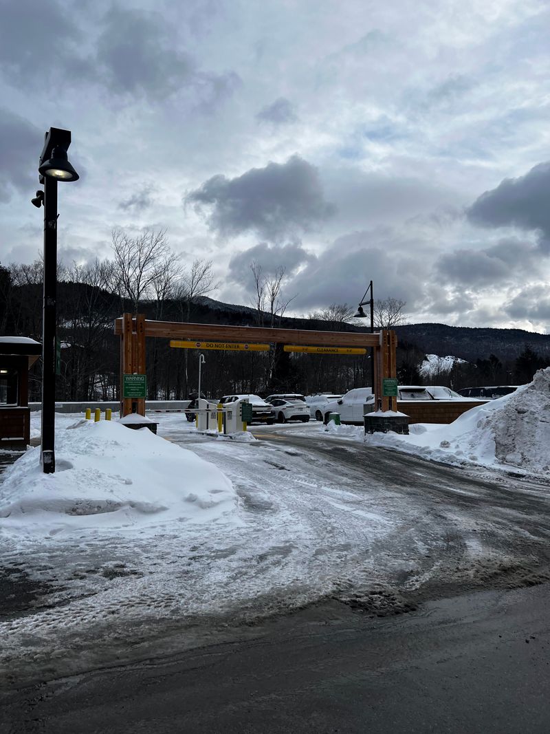 Parking lots swallowed by out of town traffic