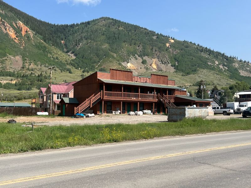 High Valley Town Ringed By Big Peaks