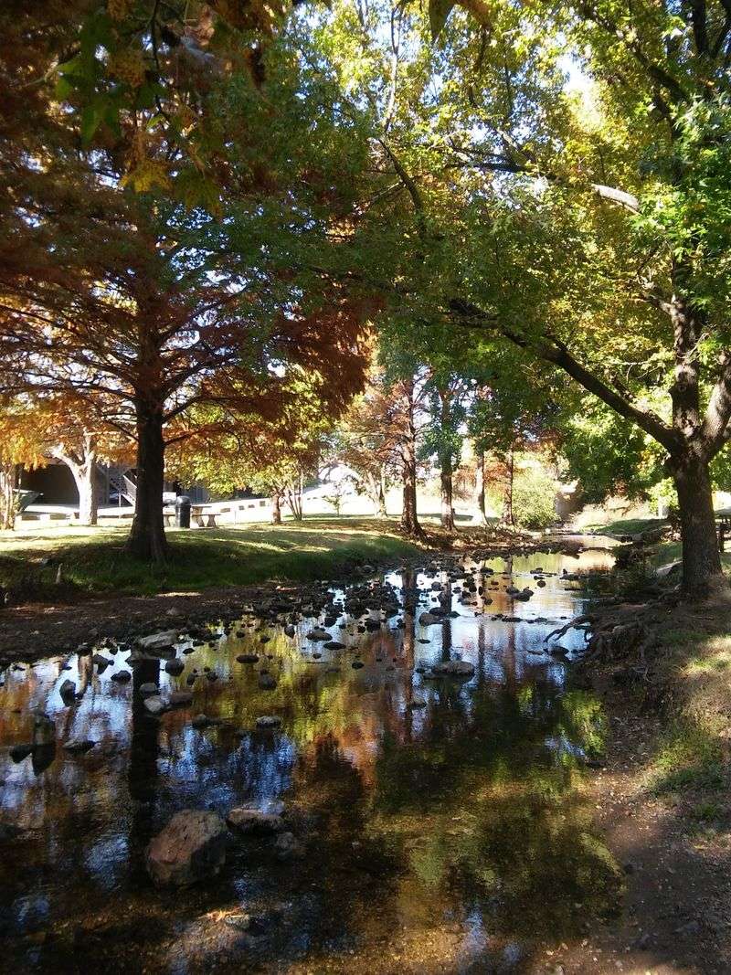 The Ozark Mountain Setting Creates Unexpected Terrain