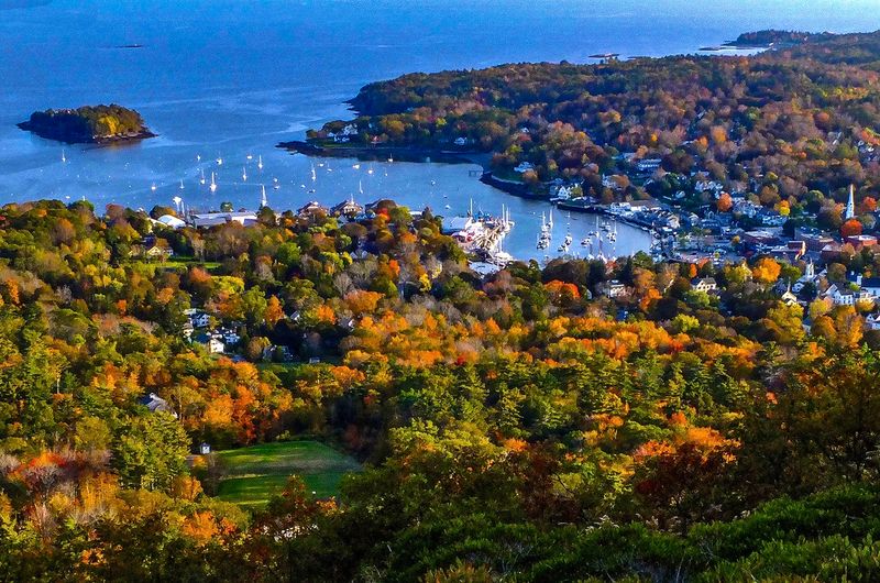 Panoramic Views from Mount Battie