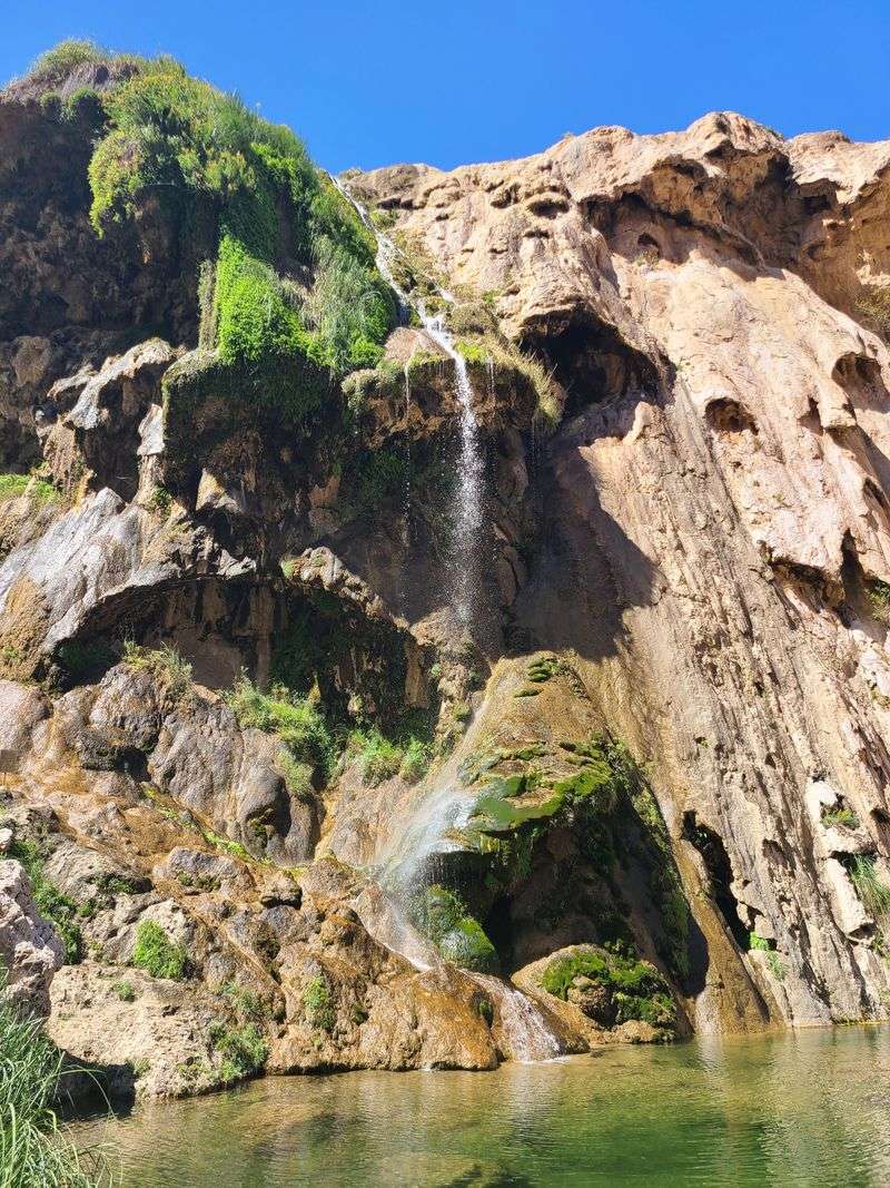Sitting Bull Falls in Lincoln National Forest