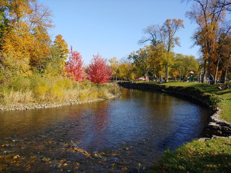 Cedar Creek Park Waterfall Surprise