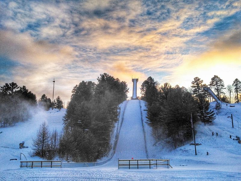 Cross-Country Skiing on Groomed Paths