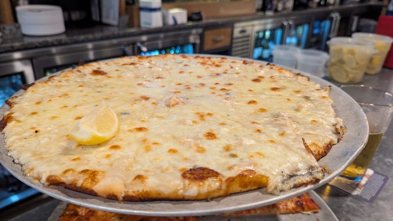 White Clam Pizza That Earns Cult Status