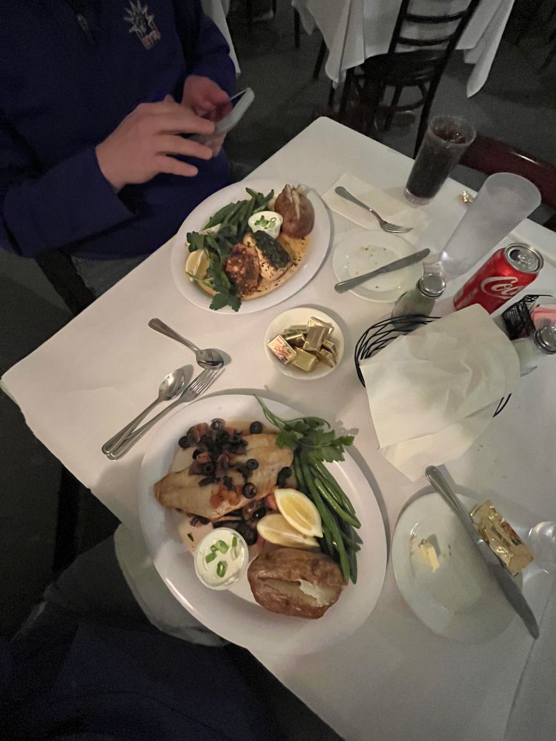 The Flounder Over Crab Meat That Stops Conversations