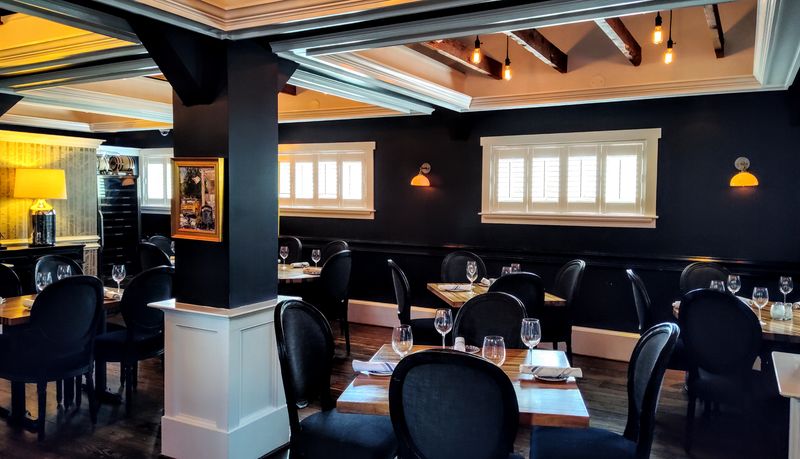 Historic Train Station Inspired Setting Creates Unique Dining Ambiance