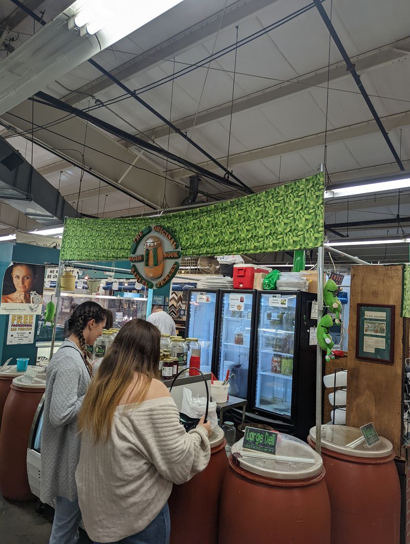 Delicious Food Vendors Inside the Building