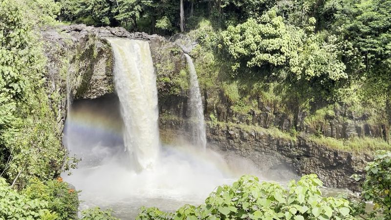 Rainbow Falls, Hilo, Hawaii Island