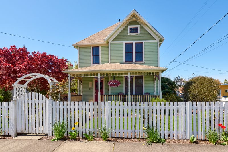 The Painted Lady in Newberg's Wine Country