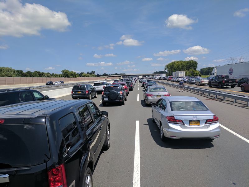 Traffic Jams Replace Quiet Morning Commutes