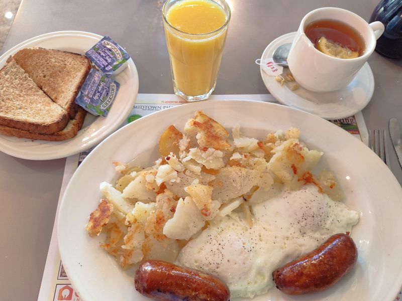 The Famous Breakfast Combo With All The Fixings