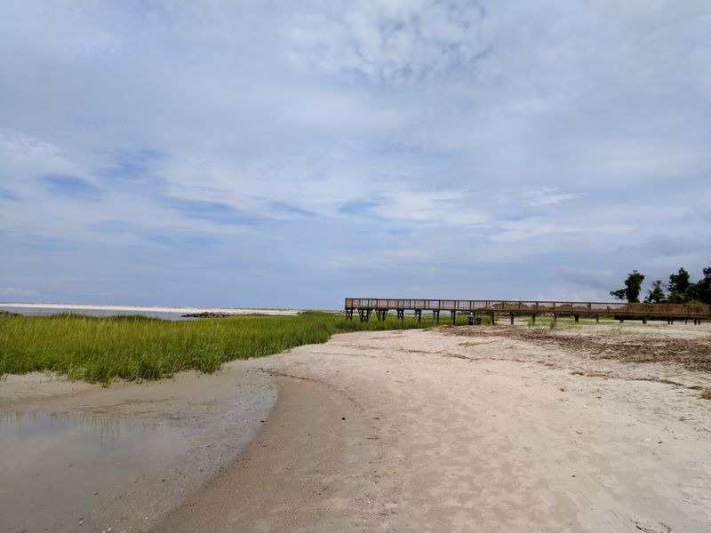 Sea Islands Change at Fish Haul Beach Park