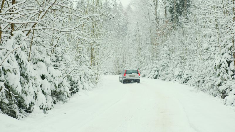 Secondary Roads Remain Snow-Packed and Treacherous
