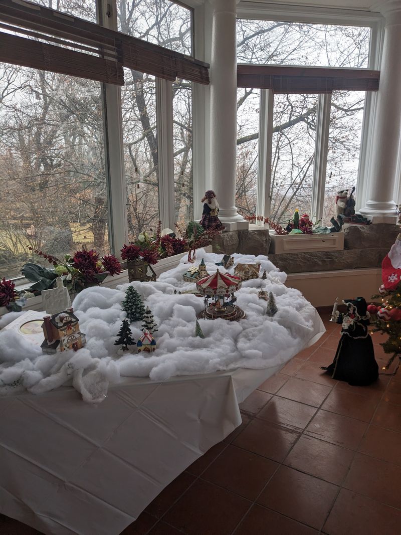 Holiday Magic That Transforms the Castle Into a Winter Wonderland