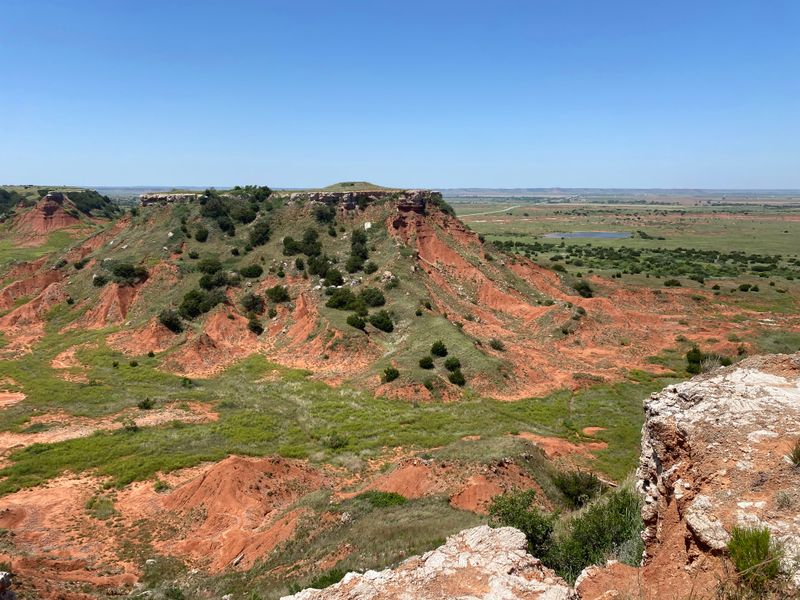 Gloss Mountain State Park, Fairview Area