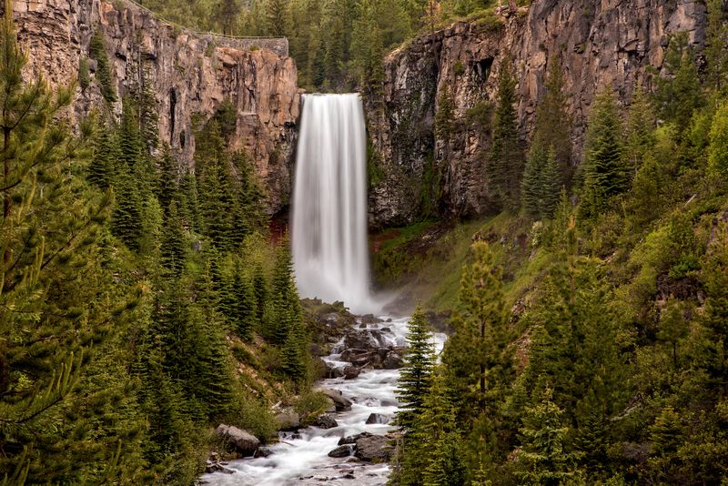Tumalo Falls via Tumalo Creek Trail