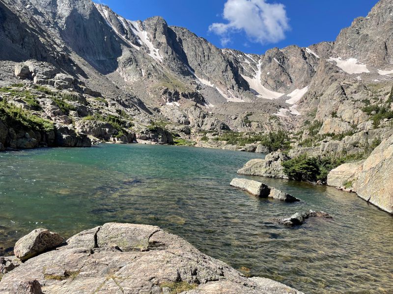 Sky Pond Via Glacier Gorge