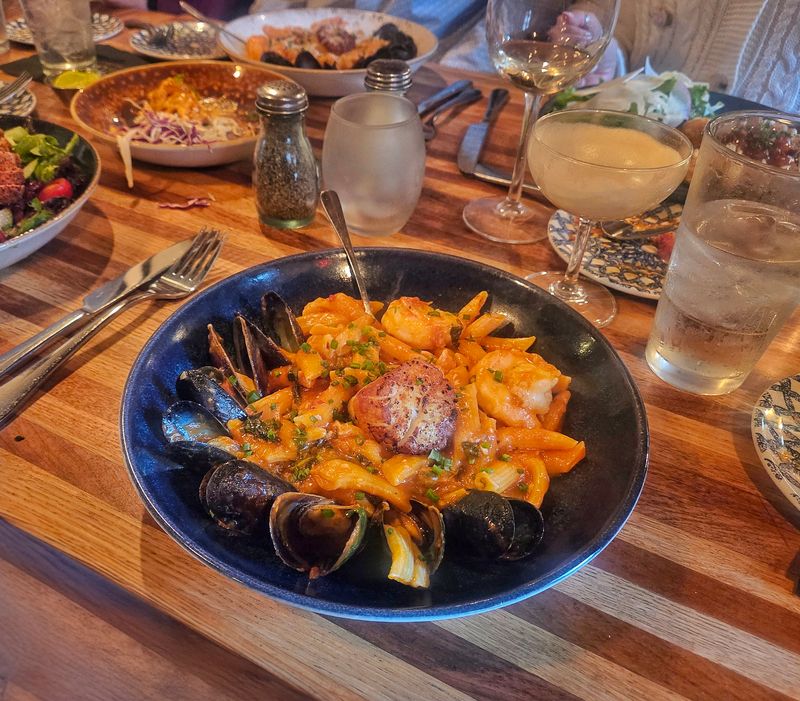 Complimentary Focaccia Bread Starts Every Meal Memorably