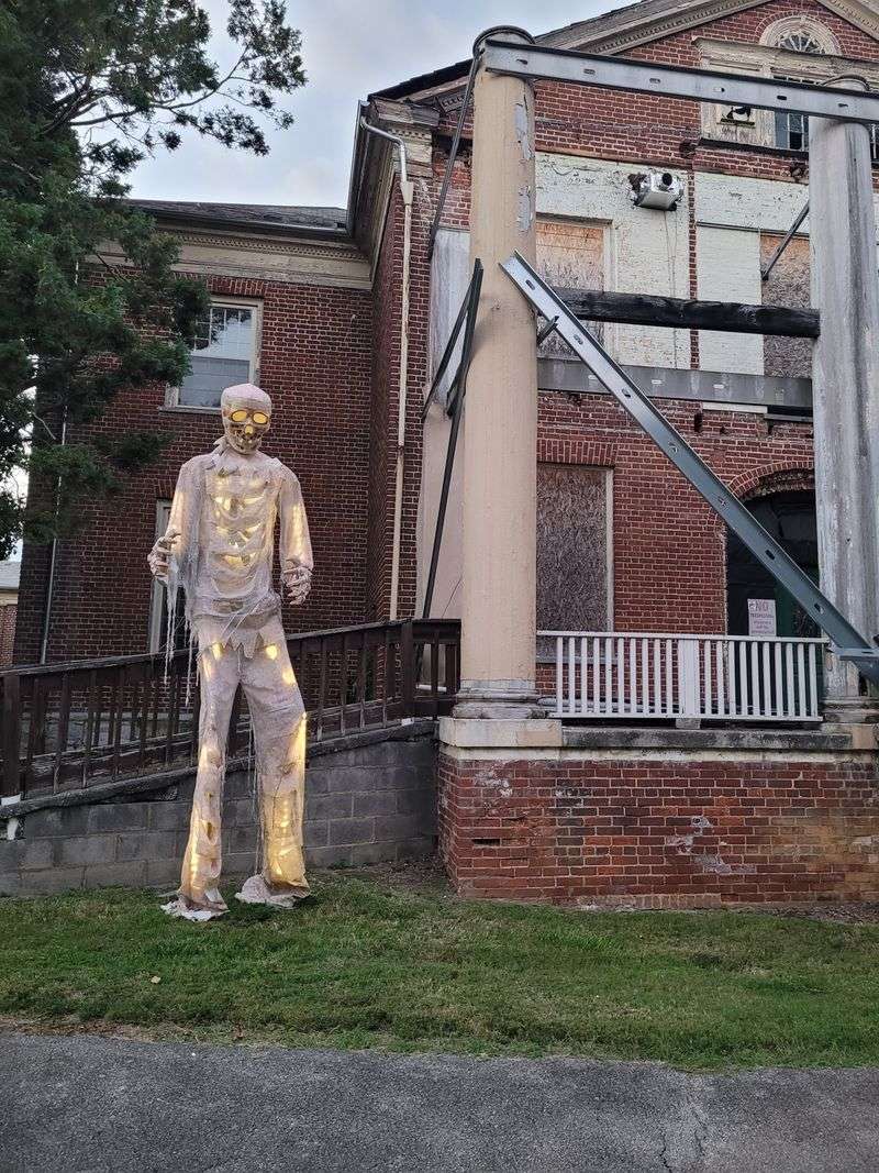 Basement Morgue and Body Chute