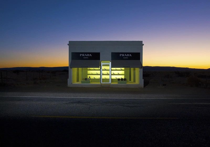 Prada Marfa Roadside Installation